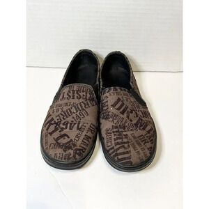 Dr. Martens Docs Finchley Canvas Slip‎ On Logo Shoes Sneakers Women’s Size 6